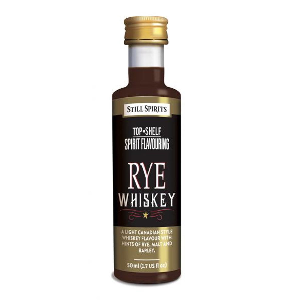 SS Top Shelf Rye Whiskey